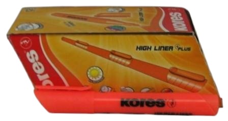 kores textmarker high liner oranje